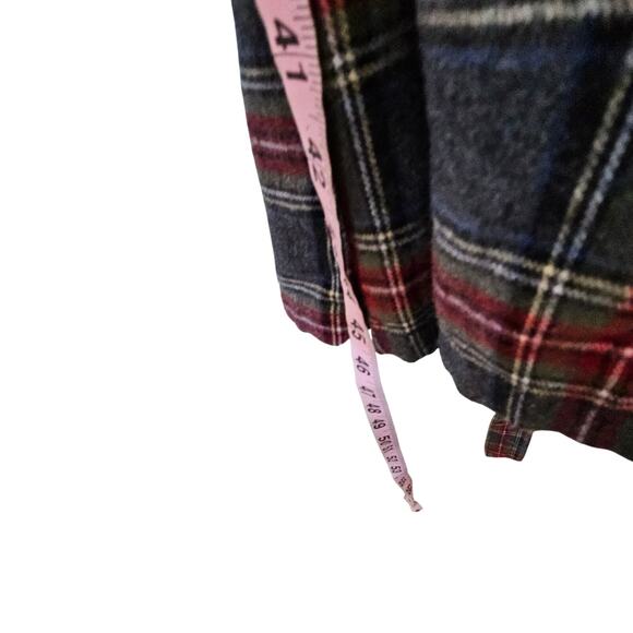 L.L. Bean Scotch Plaid Rob and Belt, Size XL - Picture 8 of 8